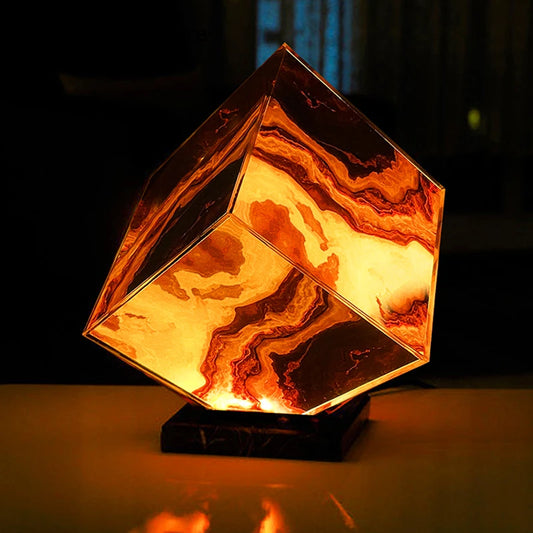 Decorative Onyx Marble Night Lamp 